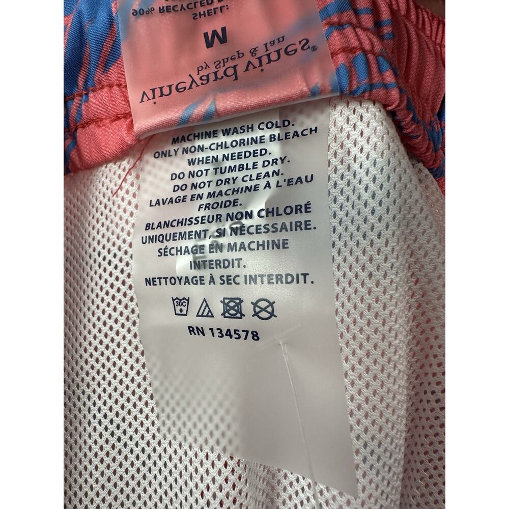 NEW VINEYARD VINES Performance Sea Grove Printed Marine Chappy Swim Trunks M - Picture 9 of 12